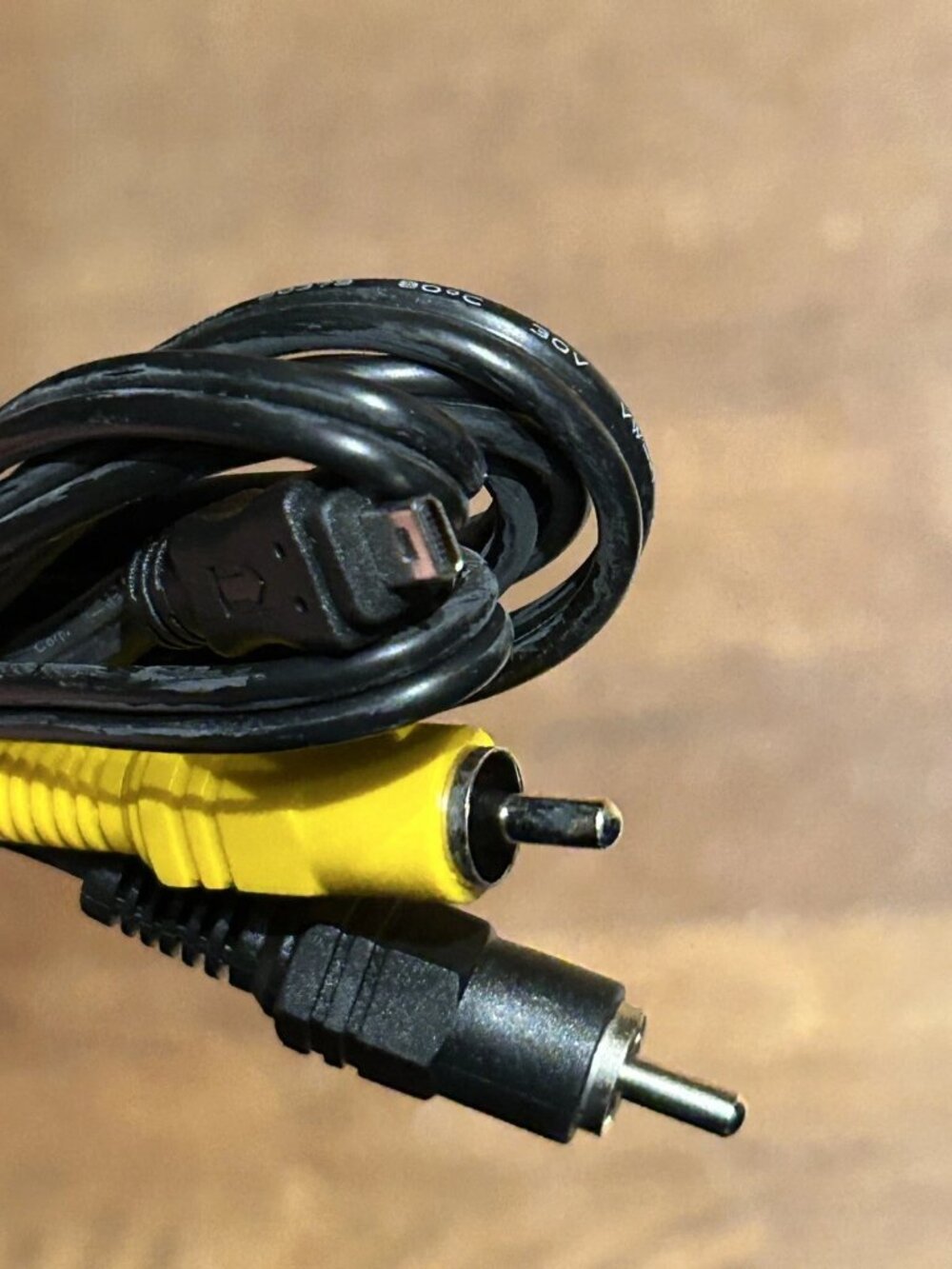 Aux Male to Video Only Kodak Camera Cable